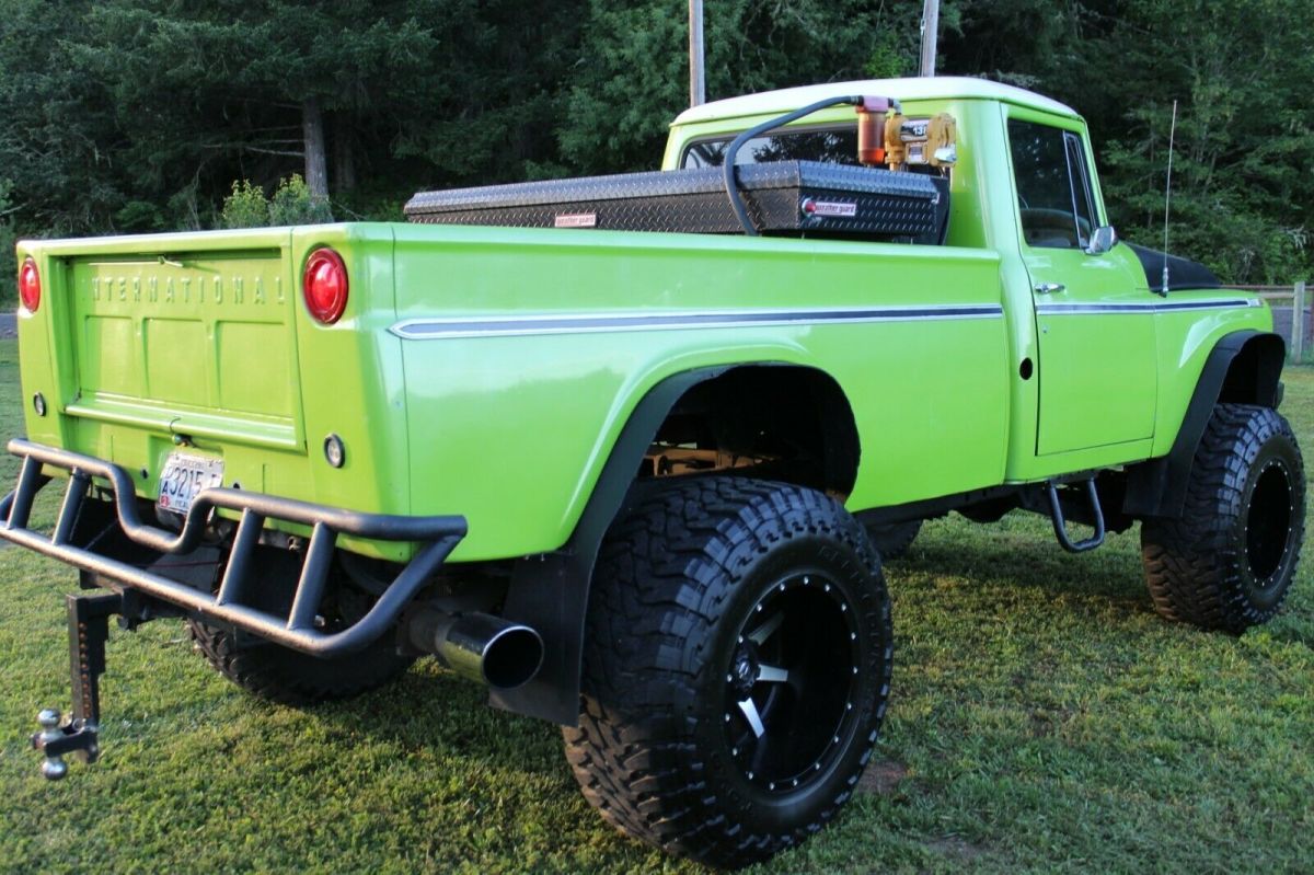 no reserve -- 1969 international 1100c -- cummins diesel -- 5 speed -- 40" toyos
