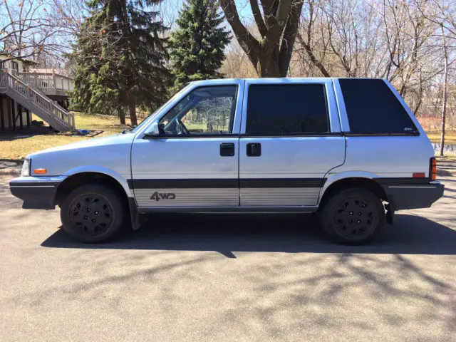 rare, rust-free 1986 nissan stanza 4wd 5-speed wagon!