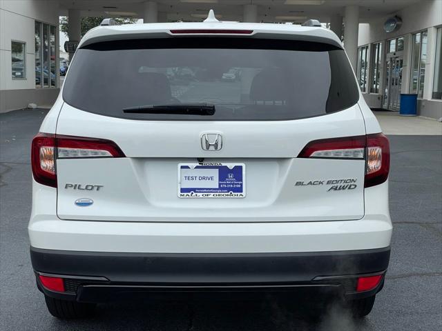 2022 honda pilot awd black edition