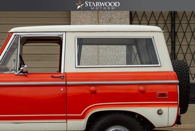 1976 ford bronco, orange with 55,245 miles available now!