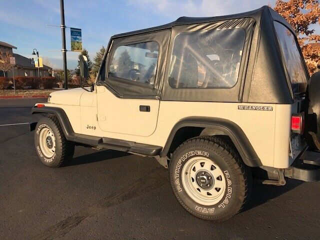 1987 jeep wrangler rust free from california amazing shape