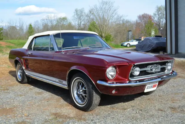 1967 ford mustang convertible 390 gta