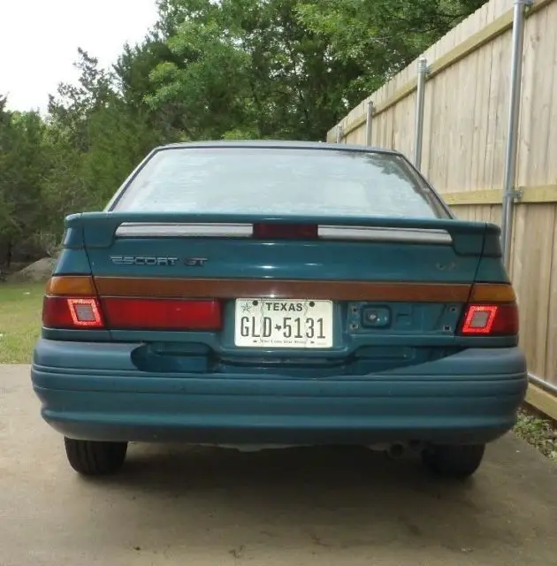 1991 ford escort gt 5-speed manual w/ the mazda bp 1.8l dohc 16 valve engine