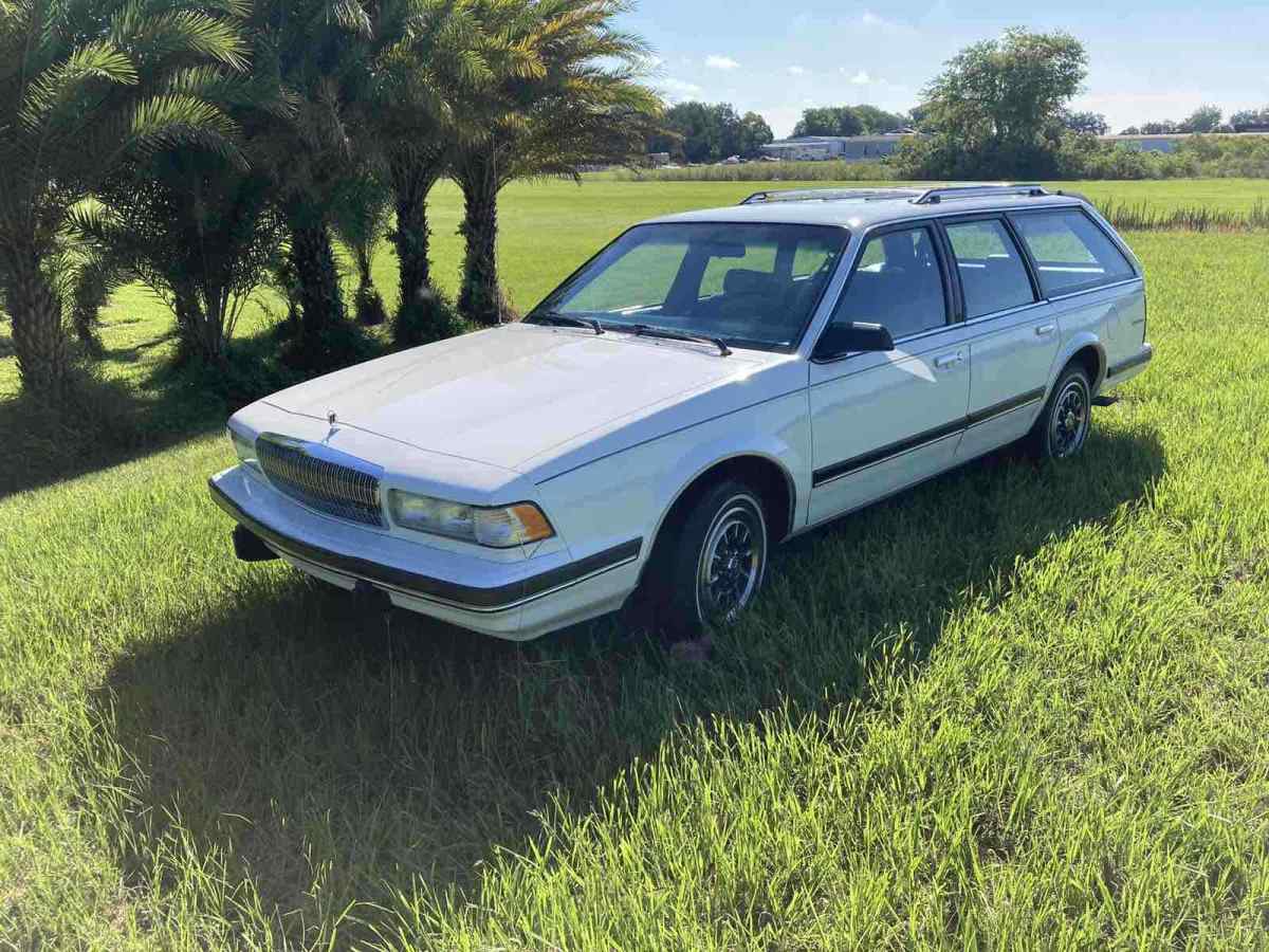 1993 buick century wagon white fwd automatic special