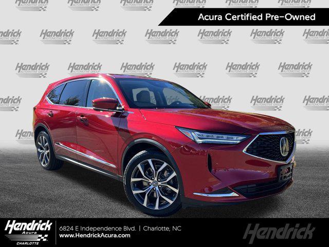 2022 acura mdx technology package