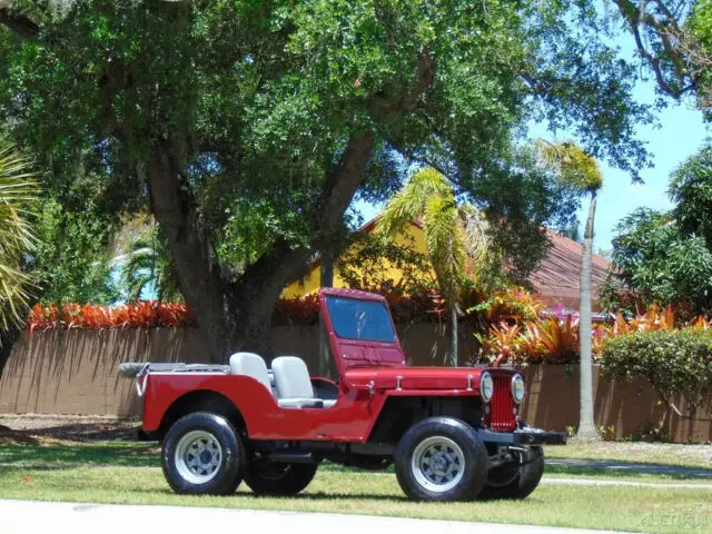 1946 jeep willys cj2a 4x4 frame off nut and bolt restoration v6 chevy vortec