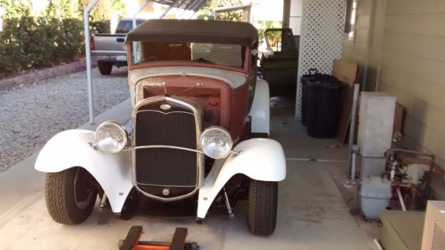 1931 ford model a coupe choptop