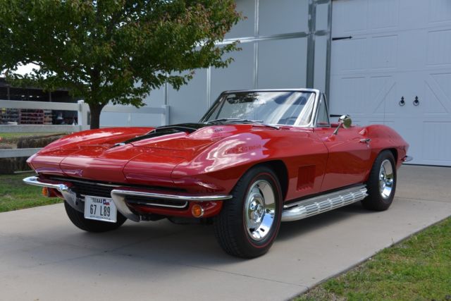 1967 corvette 427/435 l89 convertable