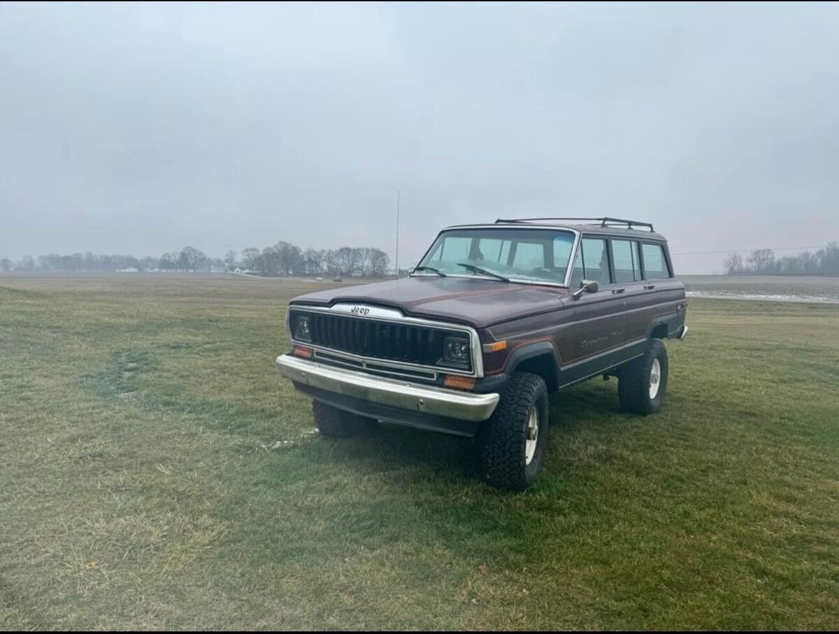 1981 jeep cherokee suv brown 4wd automatic