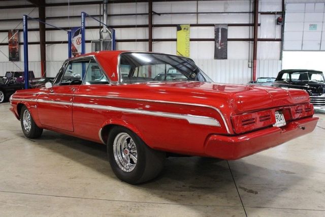 1964 dodge polara 111 miles red coupe v8 automatic