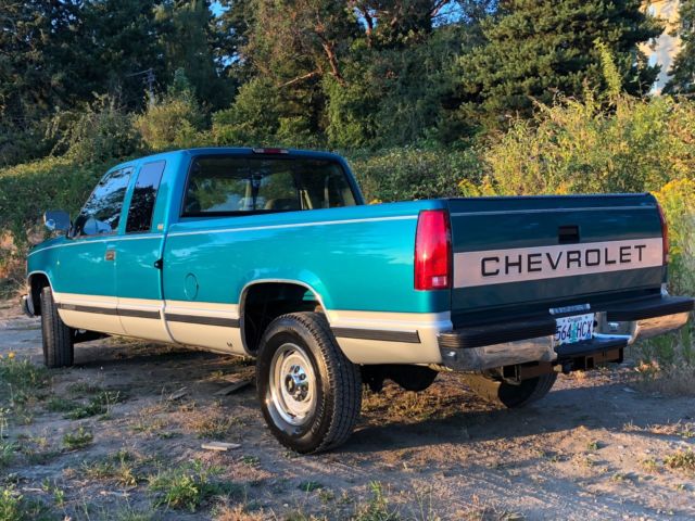 1994 chevrolet silverado 2500 3/4 ton 63k automatic 100% rust free new condition