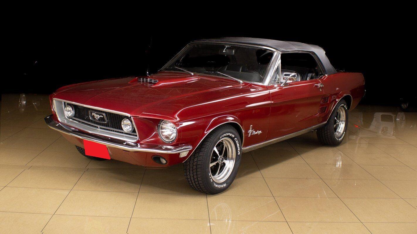1968 ford mustang gt 302 cid v8 convertible