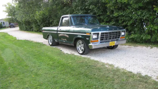 1979 custom f100 rat rod 5.0 coyote 6 speed automatic pro street hot rod
