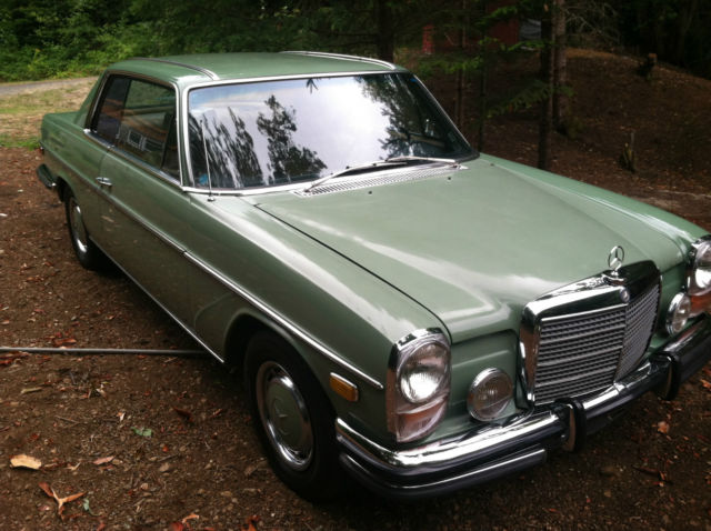 1972 mercedes benz 250c, 4-speed manual coupe w114, beautiful condition must see