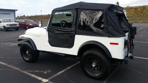 1979 jeep cj7 100000 miles white/black