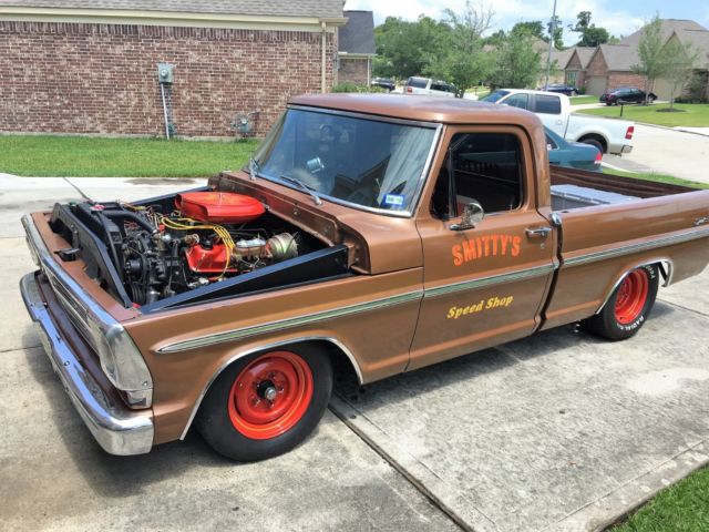 custom lowered shop truck