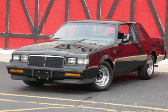 1986 buick grand national -priced to sell-one owner stock gn-low 34k miles-1987