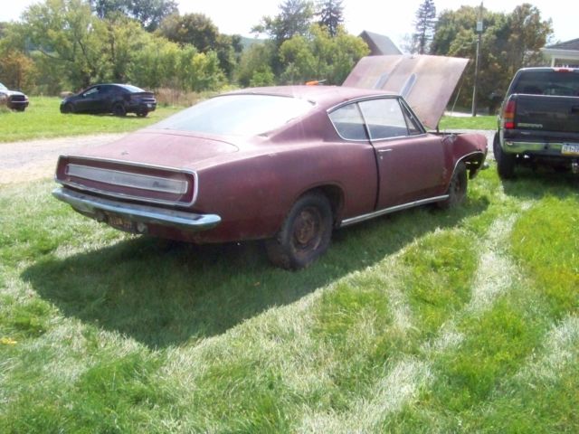 1967 plymouth barracuda fastback- 77000 miles
