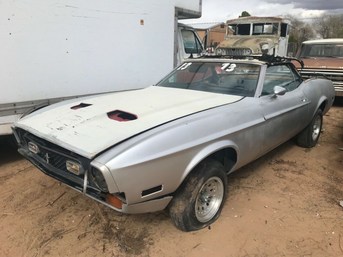 1973 ford mustang convertible project. no-reserve !!!!