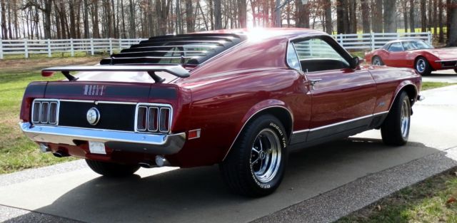 1970 ford mustang mach 1 fastback hot rod