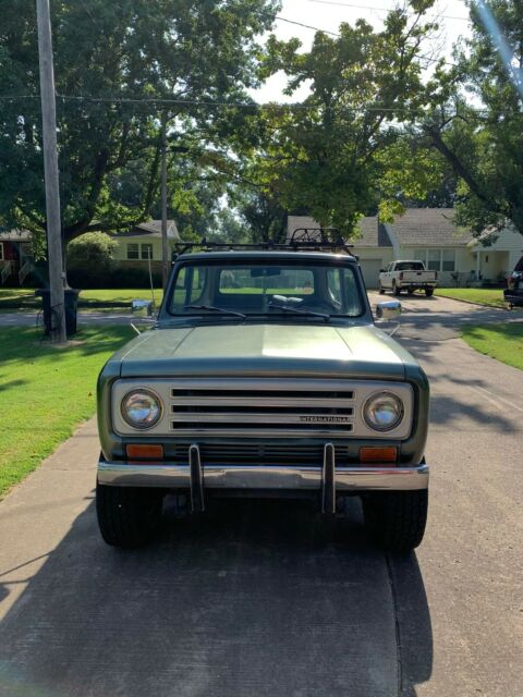 1972 scout ii green/grey 4.2l automatic 4x4 very rare
