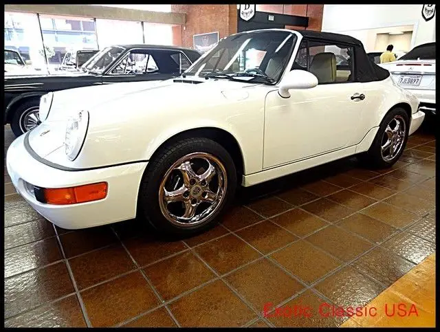 porsche 964 carrera 2whiteconvertible36868 miles