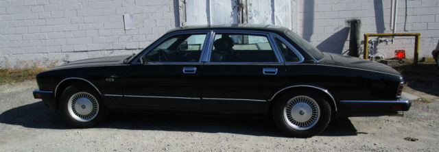 jaguar xj6 excellent 1993 black sedan
