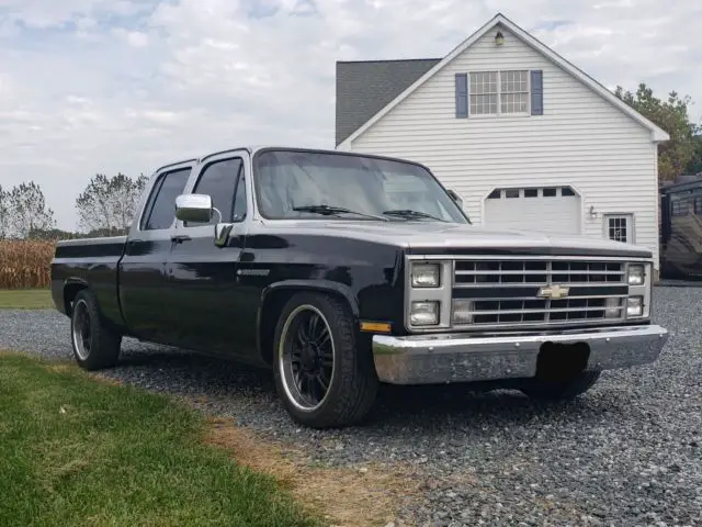 1991 chevy c10 crew cab short bed ls swapped truck