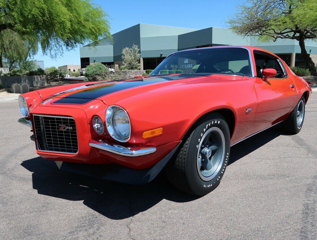 numbers matching 350ci z28 rs 4spd fully restored red on black 1970 1969 z/28 rs