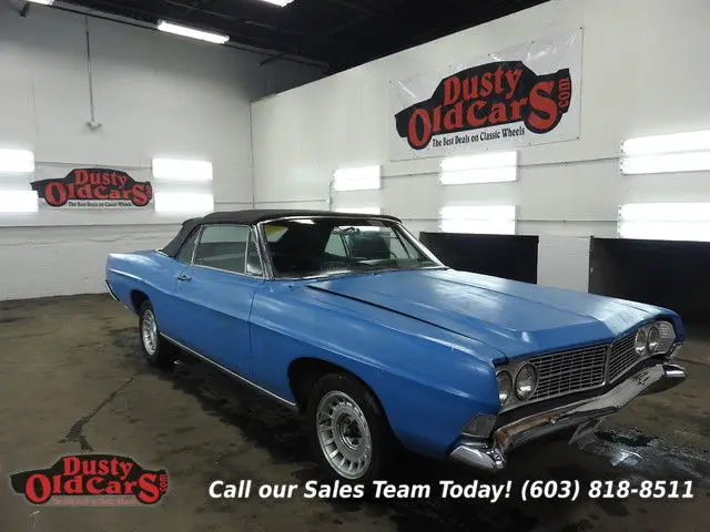 1968 blue runs drives body int vgood 390v8 auto!