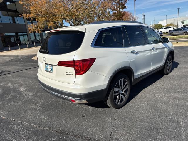 2018 honda pilot elite