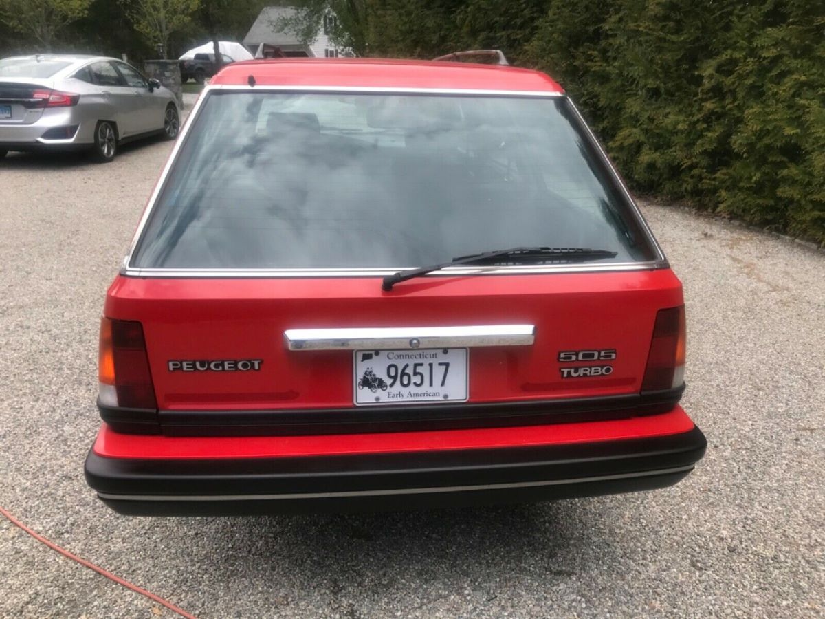 1988 peugeot 505 turbo s wagon 78k miles great condition