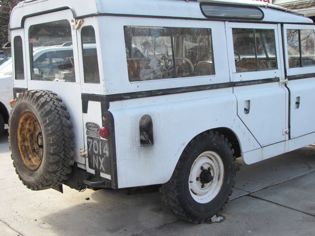 land rover series 2 109 lwb station wagon 1960 left hand drive nj clean title