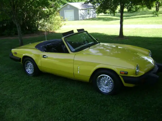 triumph spitfire - overdrive - new interior - new top new brakes -just serviced