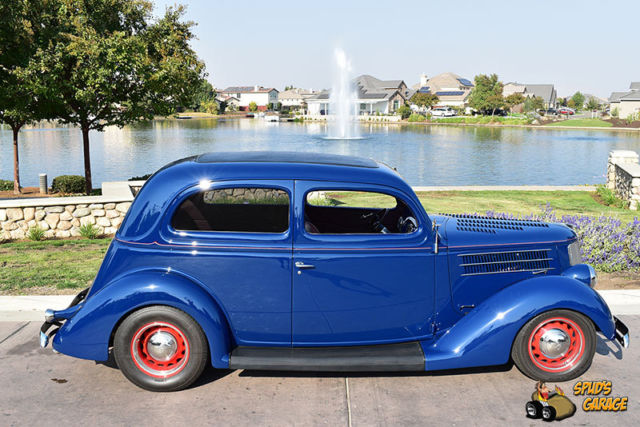 1936 ford slant back ls-1 4l60e heidts super ride ifs ac all steel resto-rod
