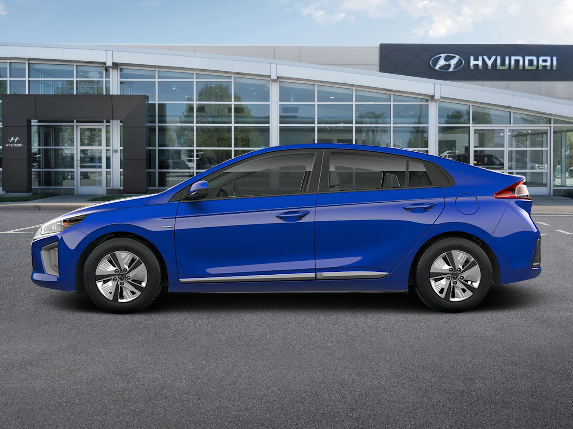2022 hyundai ioniq hybrid blue