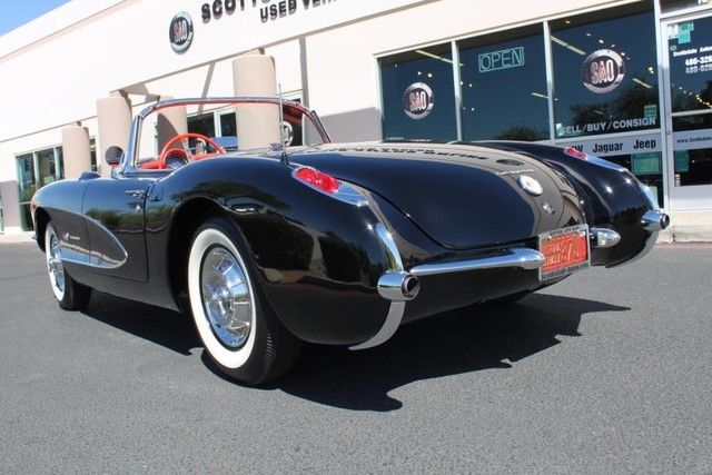 1957 chevrolet corvette roadster 283 c.i. / 283 h.p. fuel injection 1963 miles b