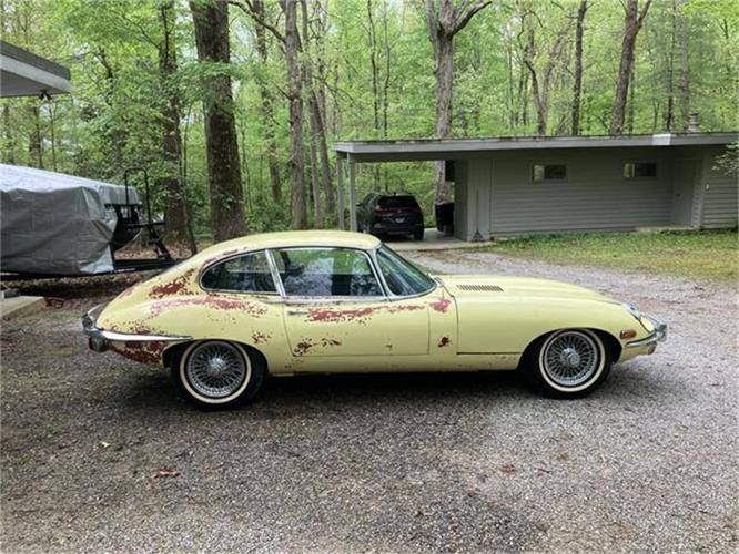 1970 jaguar e-type in tullahoma, tennessee