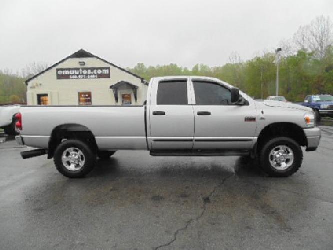 rust free 2007 dodge ram quad cab slt 4x4 long bed 5.9l cummins diesel in locust grove, va