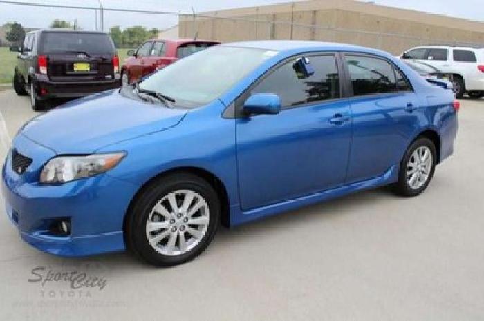 2010 toyota corolla s in dallas, tx