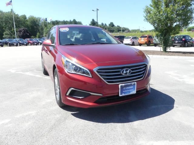 2016 hyundai sonata se se 4dr sedan pzev for sale in keene, new hampshire