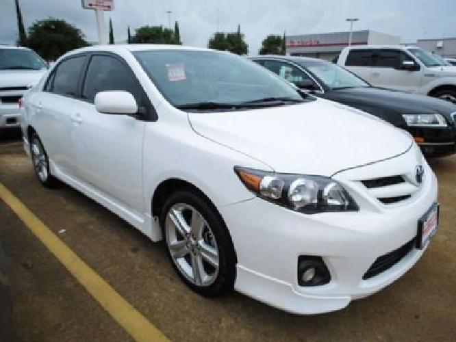 2013 toyota corolla sport sunroof bluetooth one owner in spring, tx