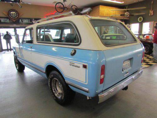 scout 4x4 v8 automatic power steer air conditioning all original rally pack