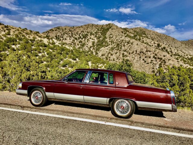 1990 cadillac brougham with only 9,000! original miles! fleetwood mercedes