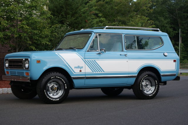 1979 international scout ii original bill of sale & service records from new !!!