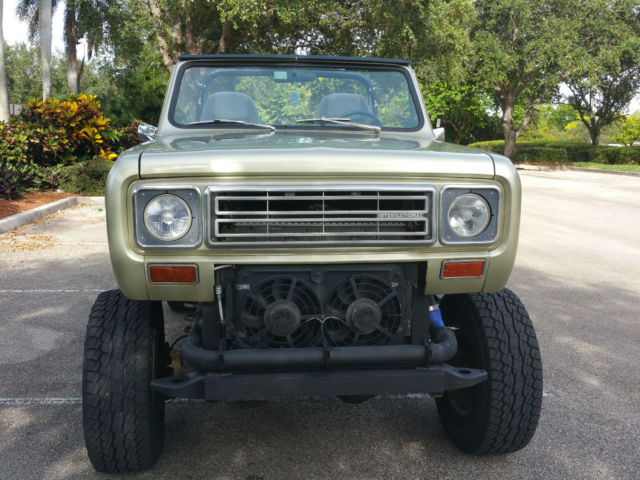 1977 scout traveler cummins turbo diesel 4x4 no reserve