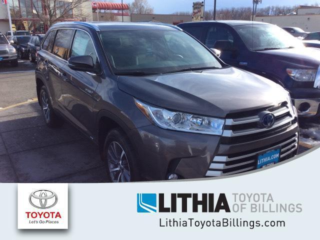 2019 toyota highlander hybrid xle awd xle 4dr suv for sale in billings, montana