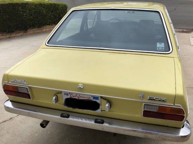 1974 audi 80 b1 fox