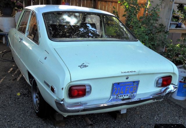 1971 mazda 1200 familia coupe, one owner, not r100