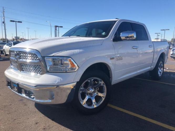 2014 ram ram pickup 1500 laramie 4x4 laramie 4dr crew cab 5.5 ft. sb pickup for sale in fargo, north dakota